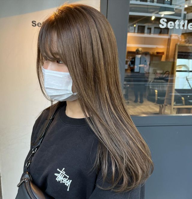 ケアカラー ケアブリーチ 美容室settle セトル あなたの髪の毛を 大切に